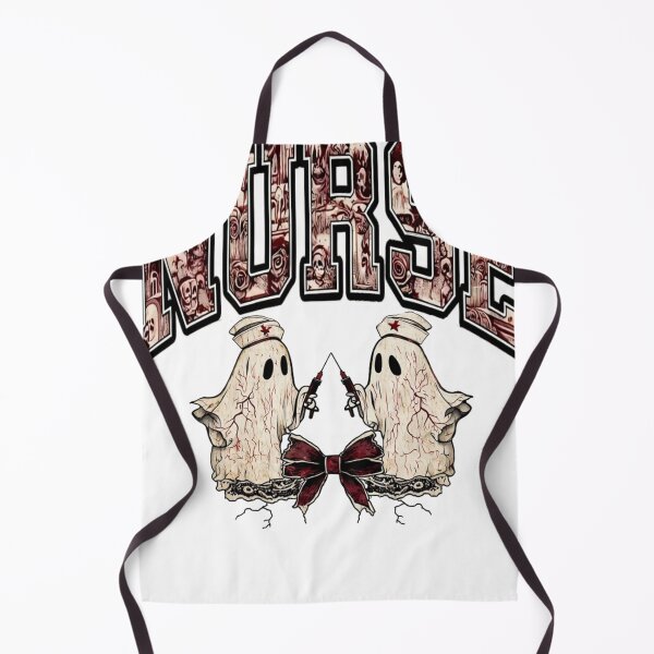 Item preview, Halloween Nurse Scary Coquette Bow designed and sold by KitonicTees.