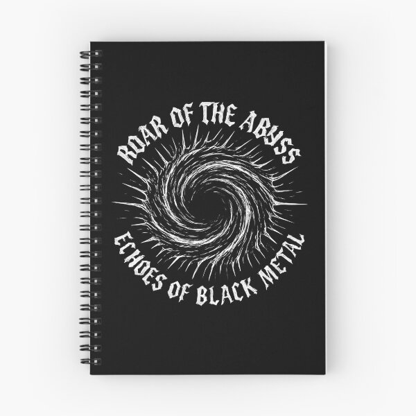 Artikelvorschau, Black Metal Design Brüllen des Abgrunds entworfen und verkauft von Krossgor.