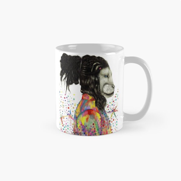 Item preview, lion profile with dreadlocks  designed and sold by Liorliv.
