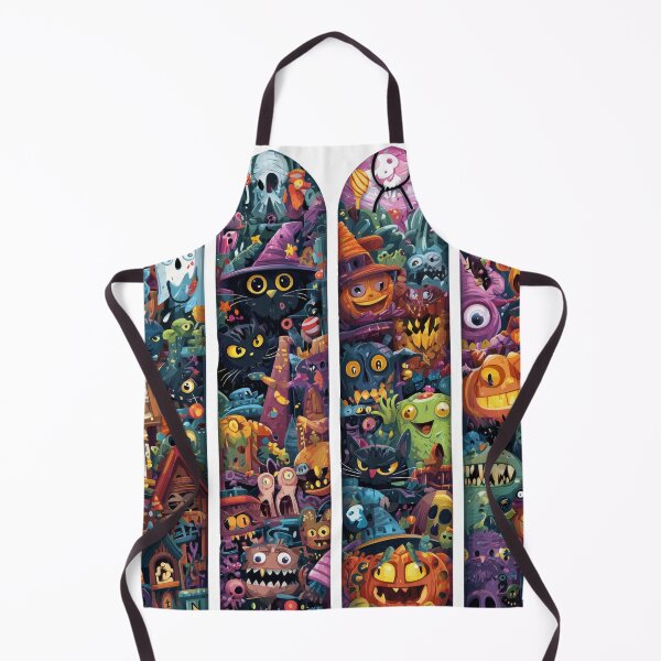 Item preview, “Halloween Window Panel Mural designed and sold by SantiLab.
