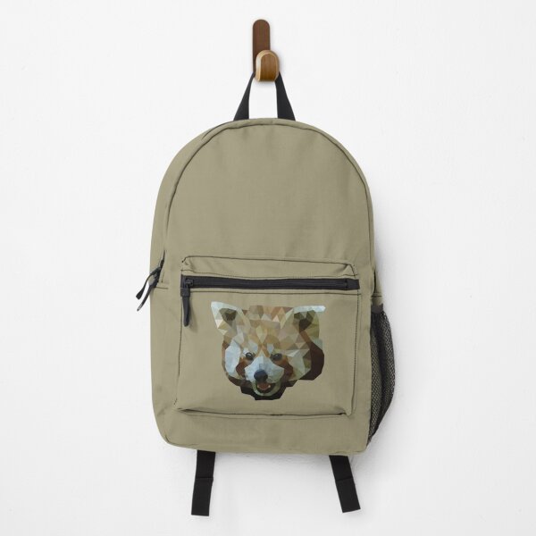 Item preview, Red panda in low poly art - AA0008 designed and sold by LionsHut.