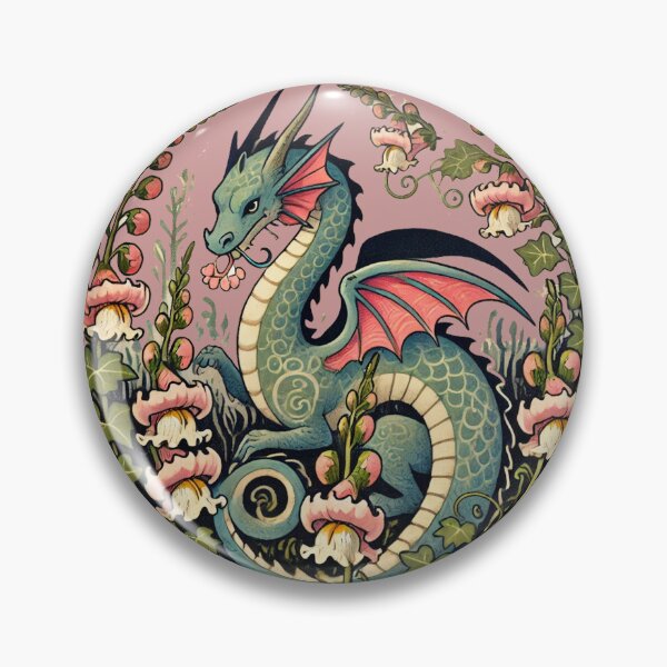 Item preview, Snapdragon Dragon Floral Fantasy Creature  designed and sold by FrictionMaxxing.