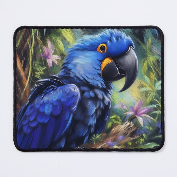 Item preview, Hyacinth Macaw Art #21 | Blue Macaw Lovers designed and sold by ksgraphics222.