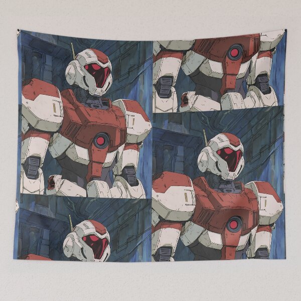 Item preview, Retro Mecha Anime Art designed and sold by bapupa.