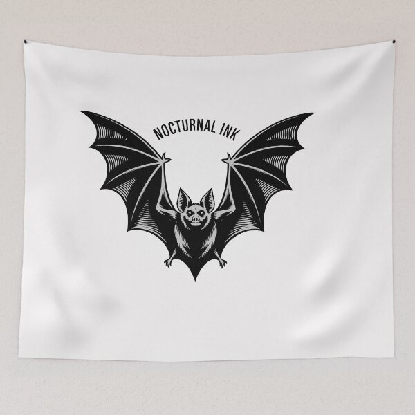 Item preview, Bat Tattoo designed and sold by bihtti.