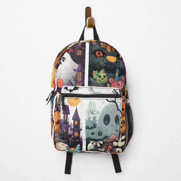 Item preview, Halloween Window Panel Mural – Cute Creepy designed and sold by SantiLab.