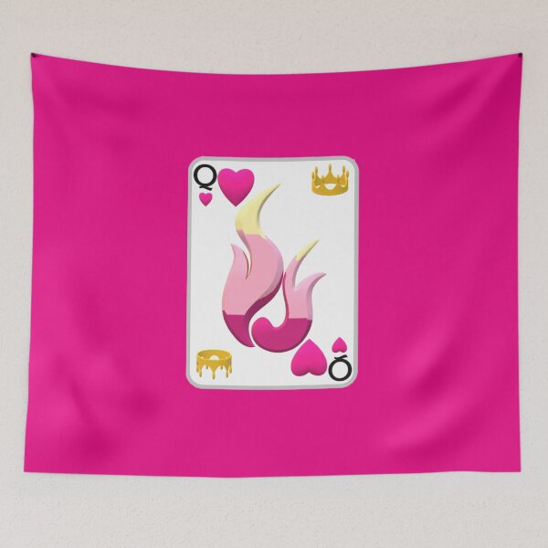 Item preview, Queen of Hearts On Fire designed and sold by kel72.