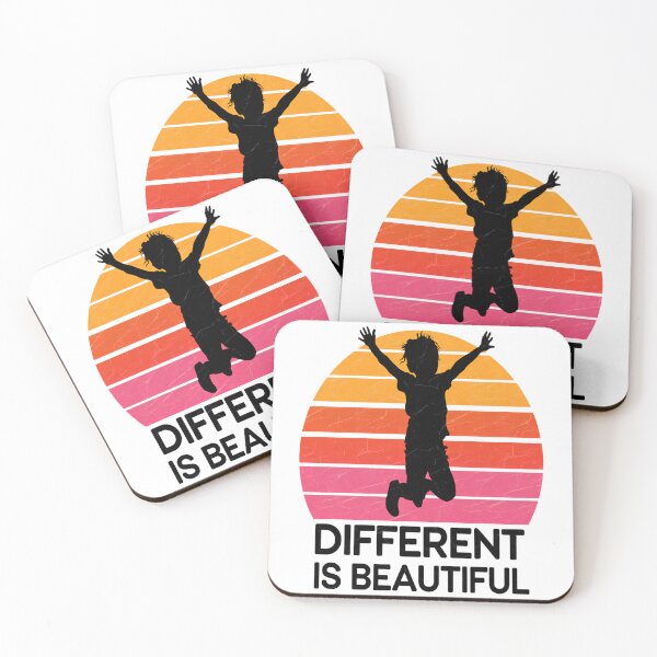 Item preview, Different Is Beautiful – Empowering Sunset Silhouette designed and sold by Taans-Creation.