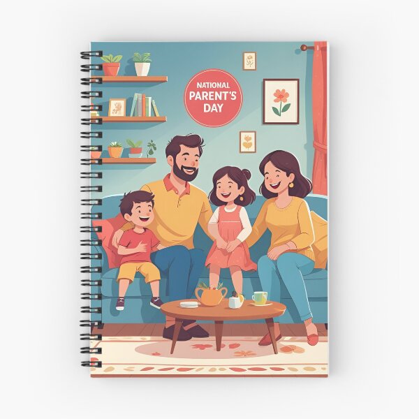 Aperçu de l'œuvre Bonne fête des parents créée et vendue par SAarcado.