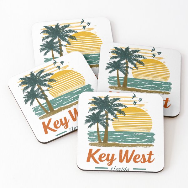 Item preview, A Vintage Illustration of Key West - Florida - US  designed and sold by GoodOldVintage.
