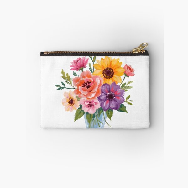 Item preview, Elegant Floral Oil Painting – Vintage Botanical Art Print designed and sold by Pixel--Threads.