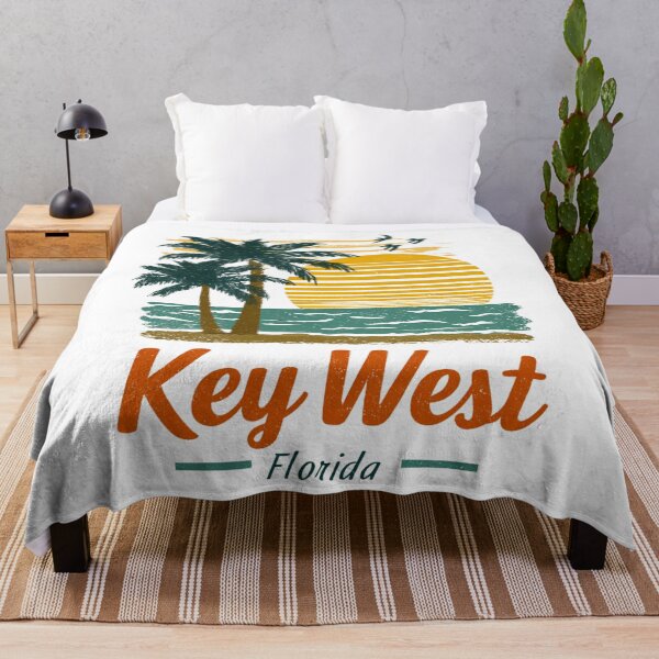 Item preview, A Vintage Illustration of Key West - Florida - US designed and sold by GoodOldVintage.