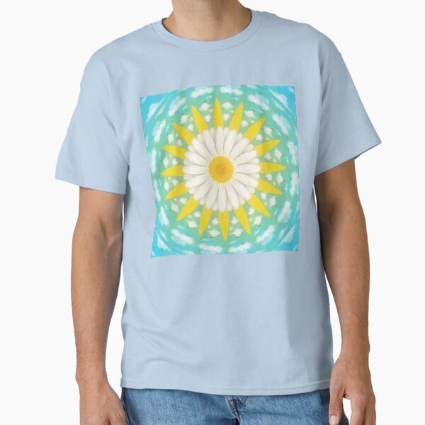 Sunflower Shining on a Sunny Day by Sarnia de la Mare Classic T-Shirt