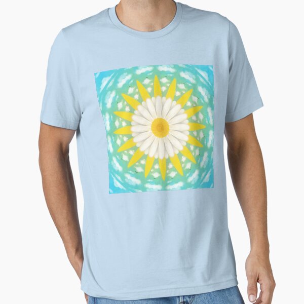 Sunflower Shining on a Sunny Day by Sarnia de la Mare Essential T-Shirt