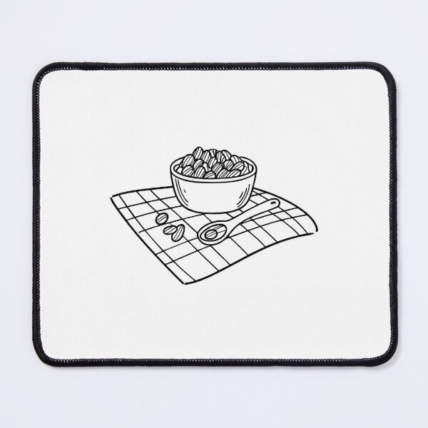 Item preview, Raisins resting in a bowl with a fallen spoon on picnic mat designed and sold by rasagamastore.