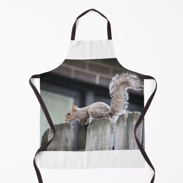Item preview, Squirrel On Wooden Fence designed and sold by Cynthia48.