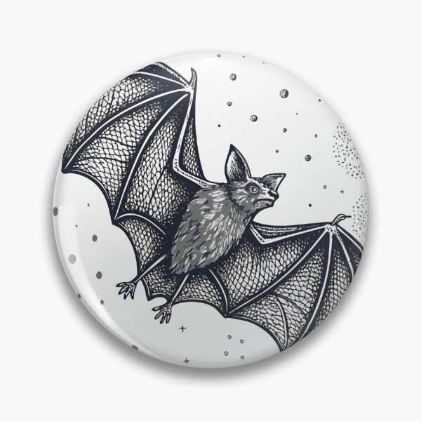 Item preview, Bat Tattoo designed and sold by bihtti.