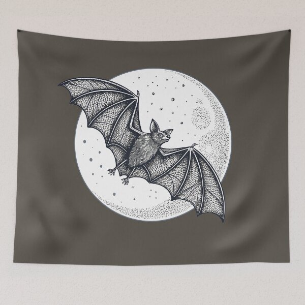 Item preview, Bat Tattoo designed and sold by bihtti.