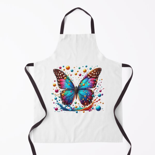 Item preview, Stunning fantasy butterfly with magical paint splashes designed and sold by LoneAngel.