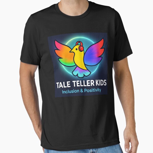 Inclusion and Positivity Tale Teller Kids Essential T-Shirt
