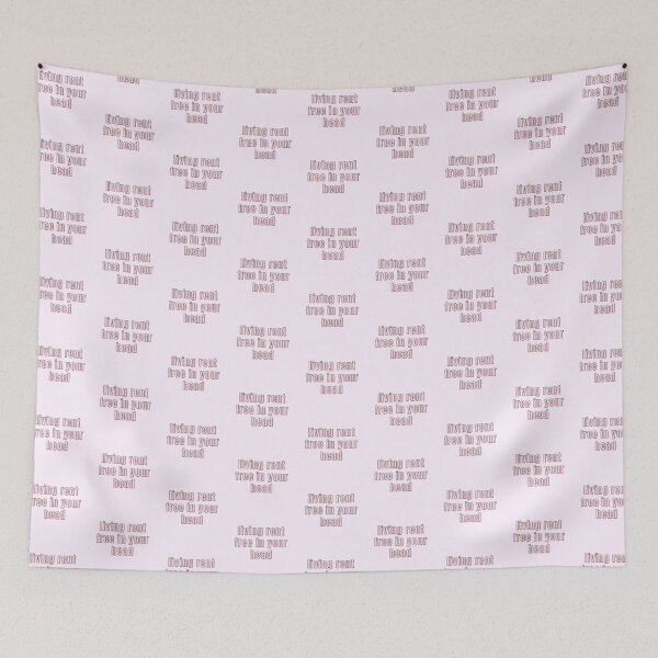 Item preview, Living Rent Free In Your Head designed and sold by Studio Sonder.