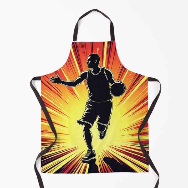 Aperçu de l'œuvre Action de basket-ball créée et vendue par RonBear-Designs.