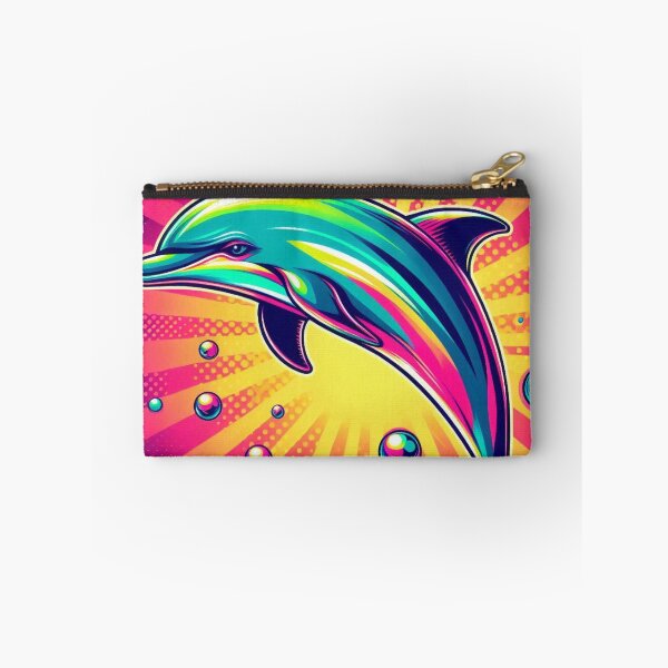 Item preview, Colorful cute dolphin  designed and sold by Dogandesighn.