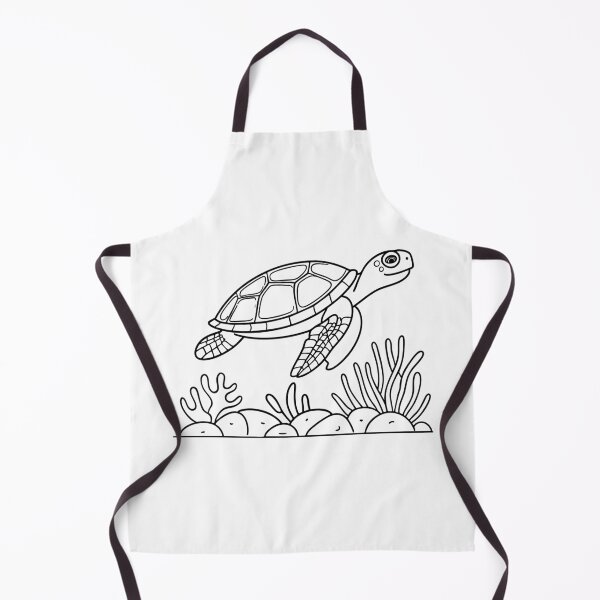 Aperçu de l'œuvre Tortue glissant lentement sur un récif tentaculaire créée et vendue par rasagamastore.