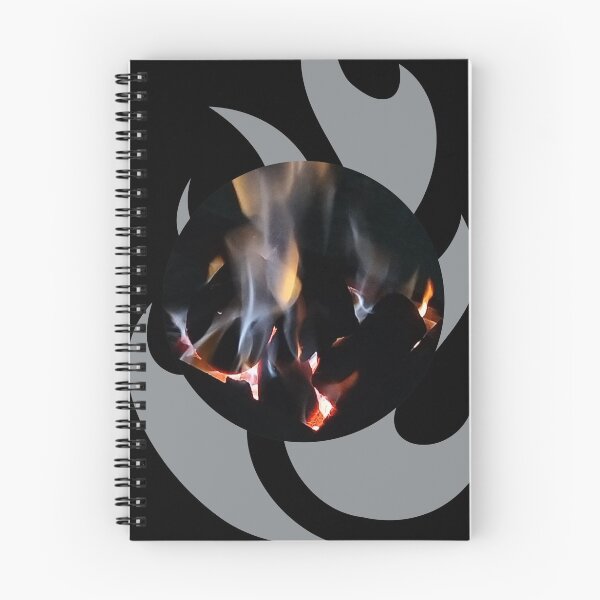 Item preview, "Burning Flames – Glowing Fire and Smoke Abstract Art" designed and sold by FASA's ART.