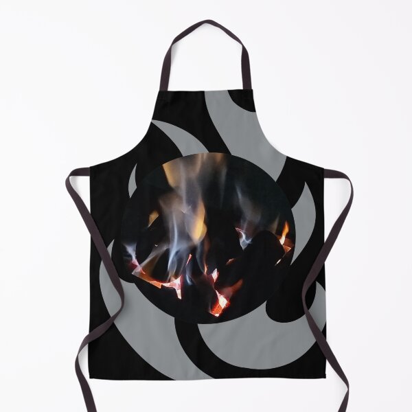 Item preview, "Burning Flames – Glowing Fire and Smoke Abstract Art" designed and sold by FASA's ART.