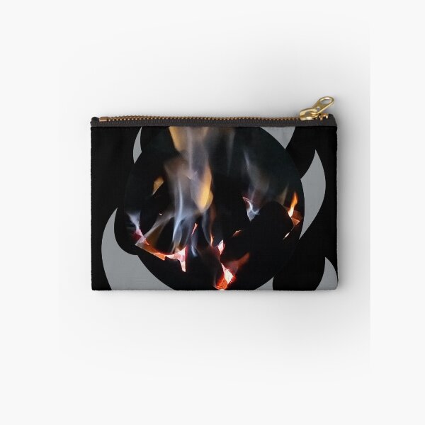 Item preview, "Burning Flames – Glowing Fire and Smoke Abstract Art" designed and sold by FASA's ART.