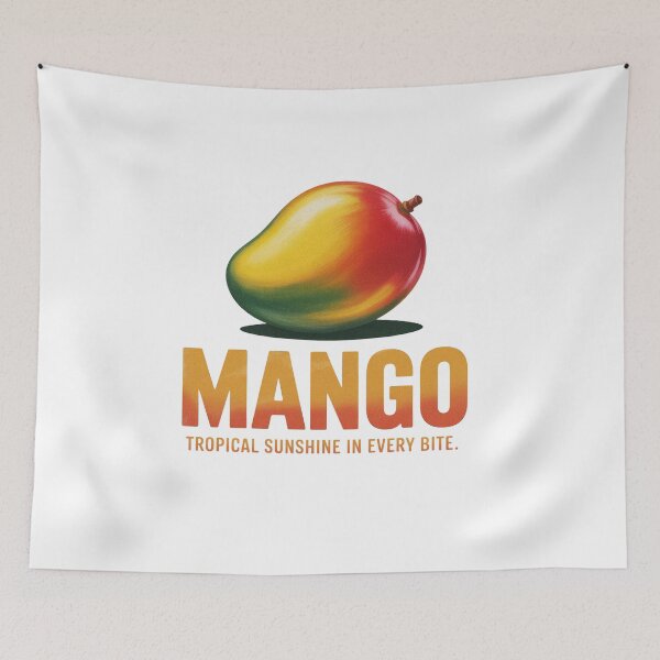 Item preview, Vintage Fruit Mango Label Retro  designed and sold by PietrzakDesign.