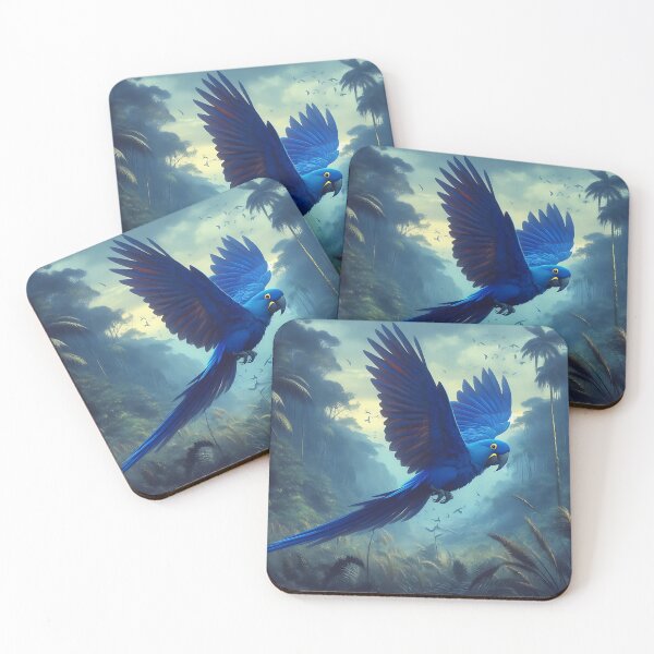 Item preview, Hyacinth Macaw Art #23 | Blue Macaw Lovers designed and sold by ksgraphics222.
