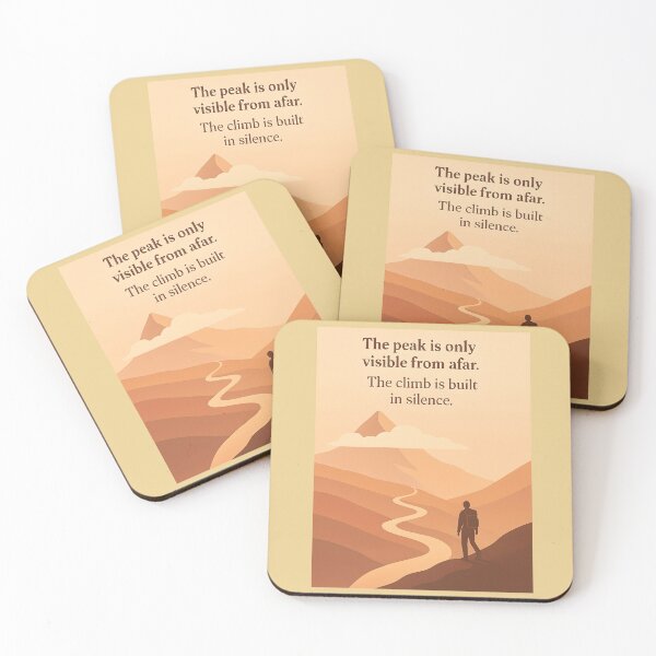 Item preview, Silent Climb to the Unseen Peak designed and sold by Serhii Danko.