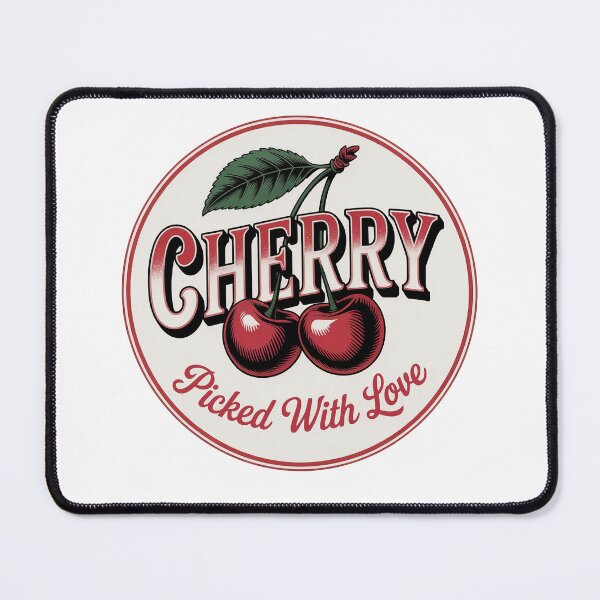 Item preview, Vintage Fruit Cherry Label Retro  designed and sold by PietrzakDesign.
