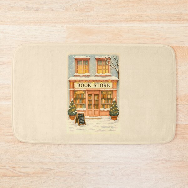 Item preview, Books Store | Chill and Cozy Winter Bookstore designed and sold by Mycozydesign.