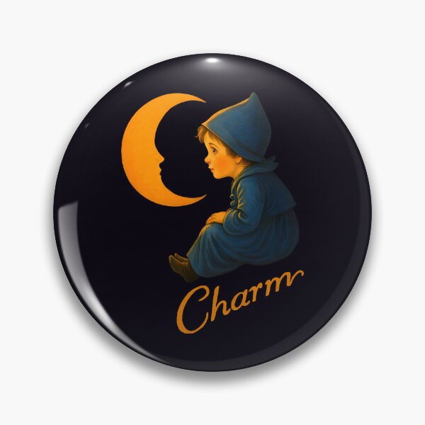 Item preview, Clairo Charm Moon designed and sold by Darkifun.