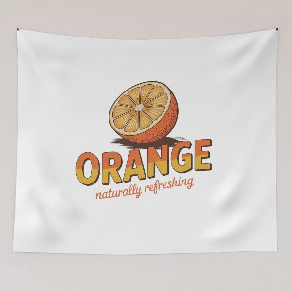 Item preview, Vintage Fruit Orange Label Retro  designed and sold by PietrzakDesign.