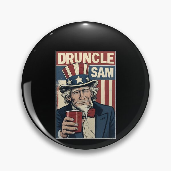 Item preview, Druncle Sam Funny 4th Of July Druncle Sam Gear designed and sold by DynamicDesign.