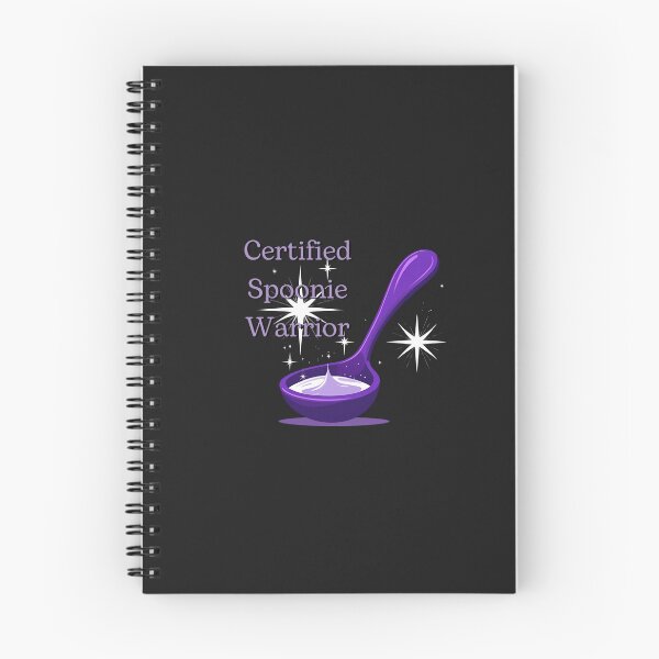 Item preview, Certified Spoonie Warrior | Chronic Illness Support Design designed and sold by The Sticker Cove.