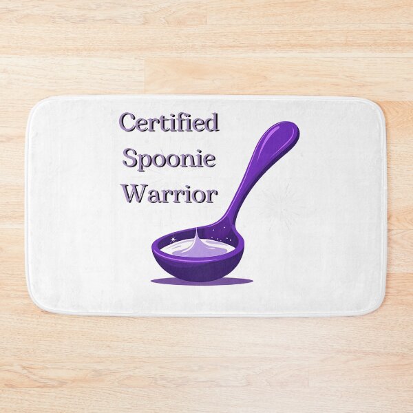 Item preview, Certified Spoonie Warrior | Chronic Illness Support Design designed and sold by The Sticker Cove.