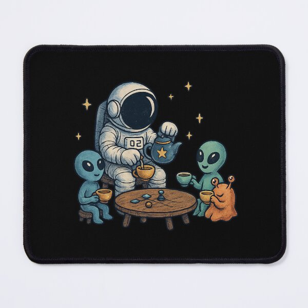 Item preview, Tea Party Across the Universe designed and sold by HEERMANArt.