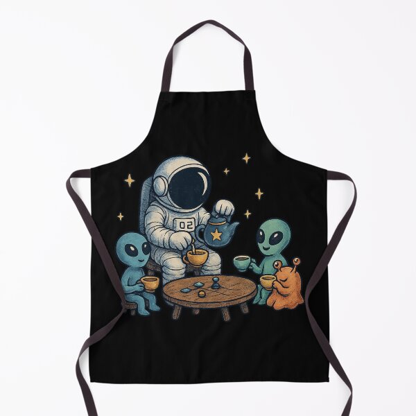Item preview, Tea Party Across the Universe designed and sold by HEERMANArt.