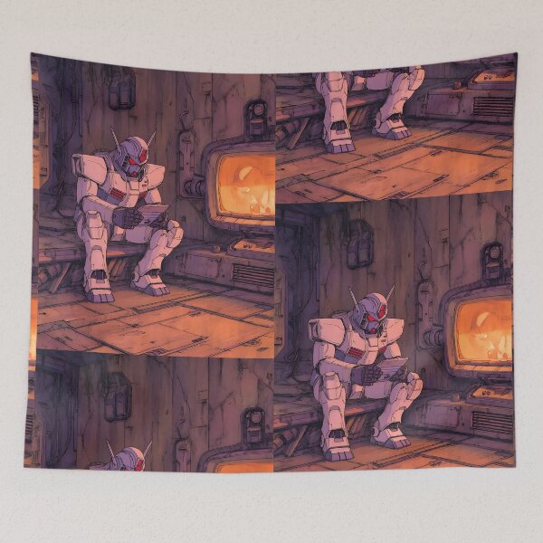 Item preview, Action Mecha Anime Art designed and sold by bapupa.