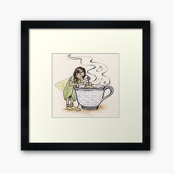 Item preview, Fairy brewing Tea designed and sold by sadnettles.