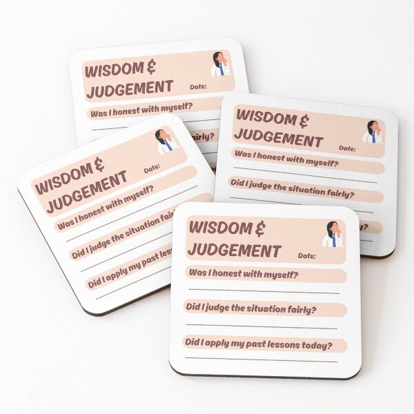 Item preview, Wisdom and Judgement Stoic Journaling Template inspired by Marcus Aurelius designed and sold by LexaArtworks.