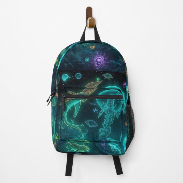 Item preview, Bioluminescent Alien Worlds - Sea Creatures designed and sold by Creativity Meets Healing.