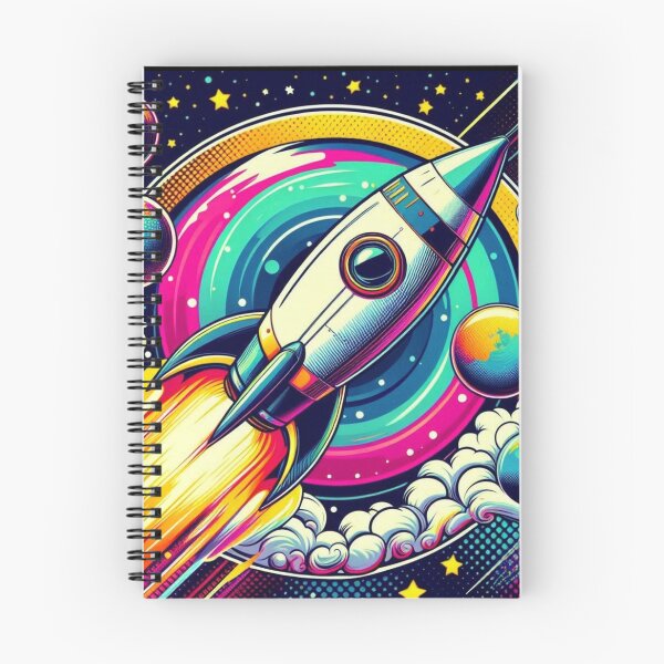 Item preview, colorful rocket desighn designed and sold by Dogandesighn.