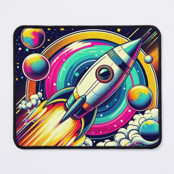 Item preview, colorful rocket desighn designed and sold by Dogandesighn.