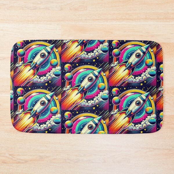 Item preview, colorful rocket desighn designed and sold by Dogandesighn.